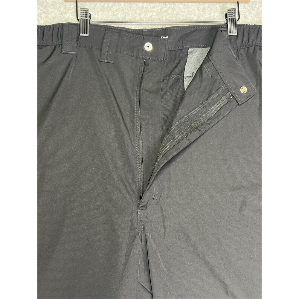 NWT Wrangler Classic Flex Waistband Black Shorts Men's Size 48 - Picture 4 of 12